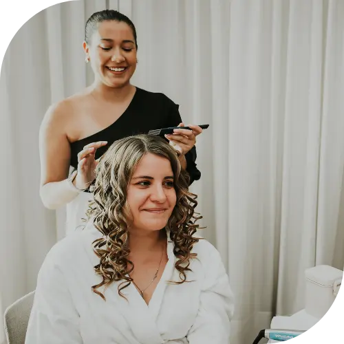 Maquillaje de novia por Milagros Durán